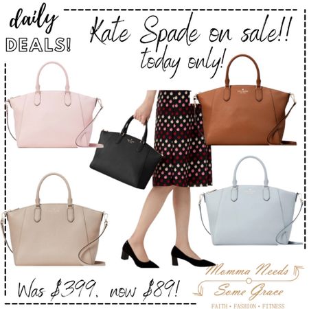 Kate spade bag on sale today! 

#LTKSeasonal #LTKunder50 #LTKsalealert