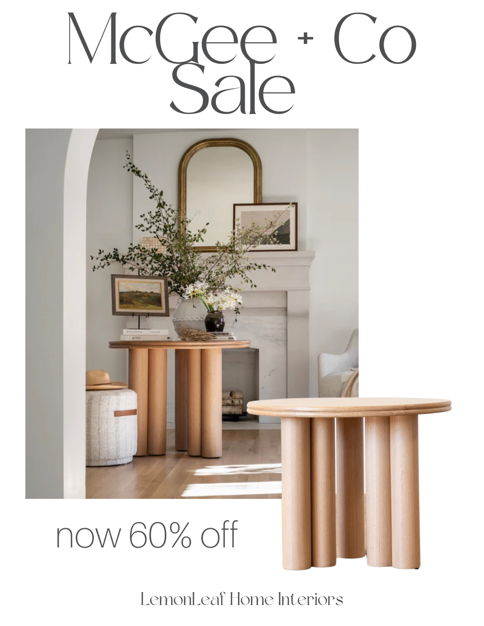 I love this modern entryway table. Gorgeous wood tone and legs. Now on sale for 60% off
McGee and co


#LTKsalealert #LTKstyletip #LTKhome