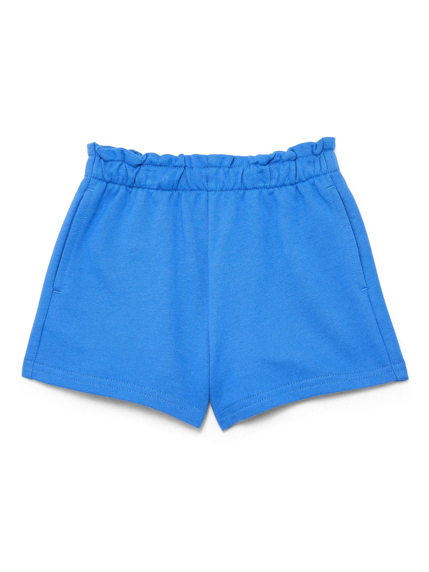 Wonder Nation Toddler Girls Pull On Knit Shorts, Sizes 18M-5T | Walmart (US)