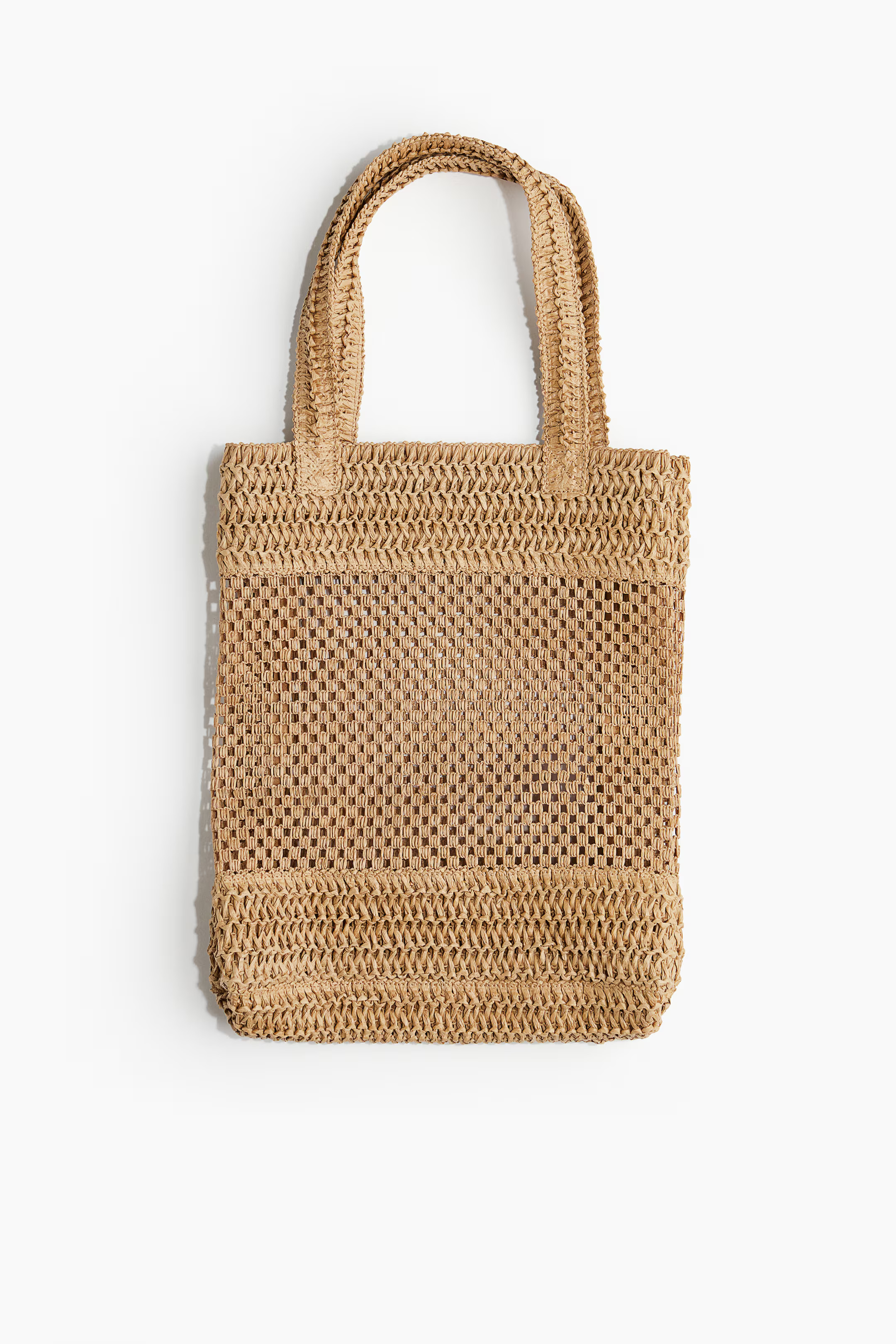 Strooien shopper - Beige - DAMES | H&M NL | H&M (DE, AT, CH, NL, FI)