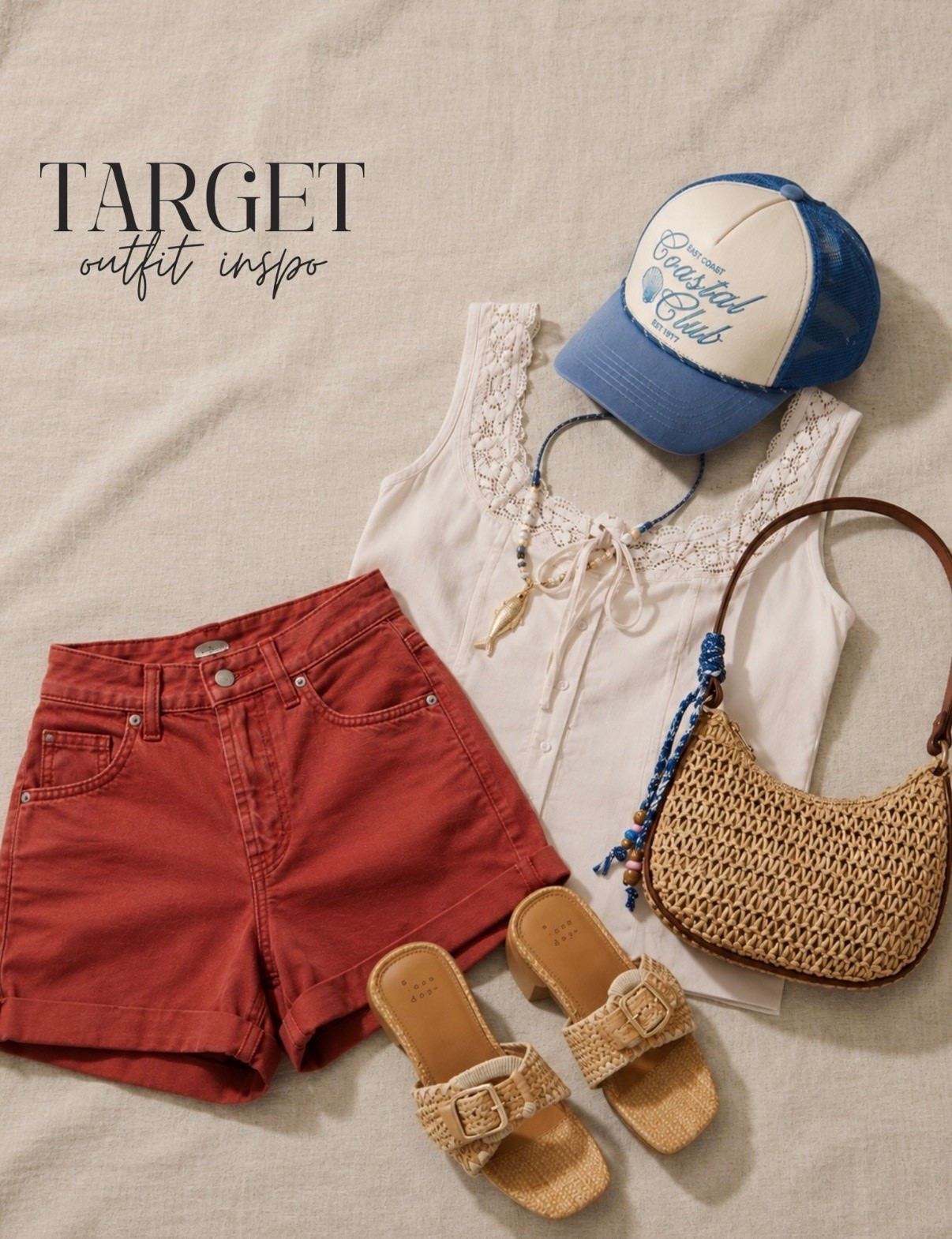🤍 Coastal vibes summer outfit inspo from Target 🎯 🌊✨🤍