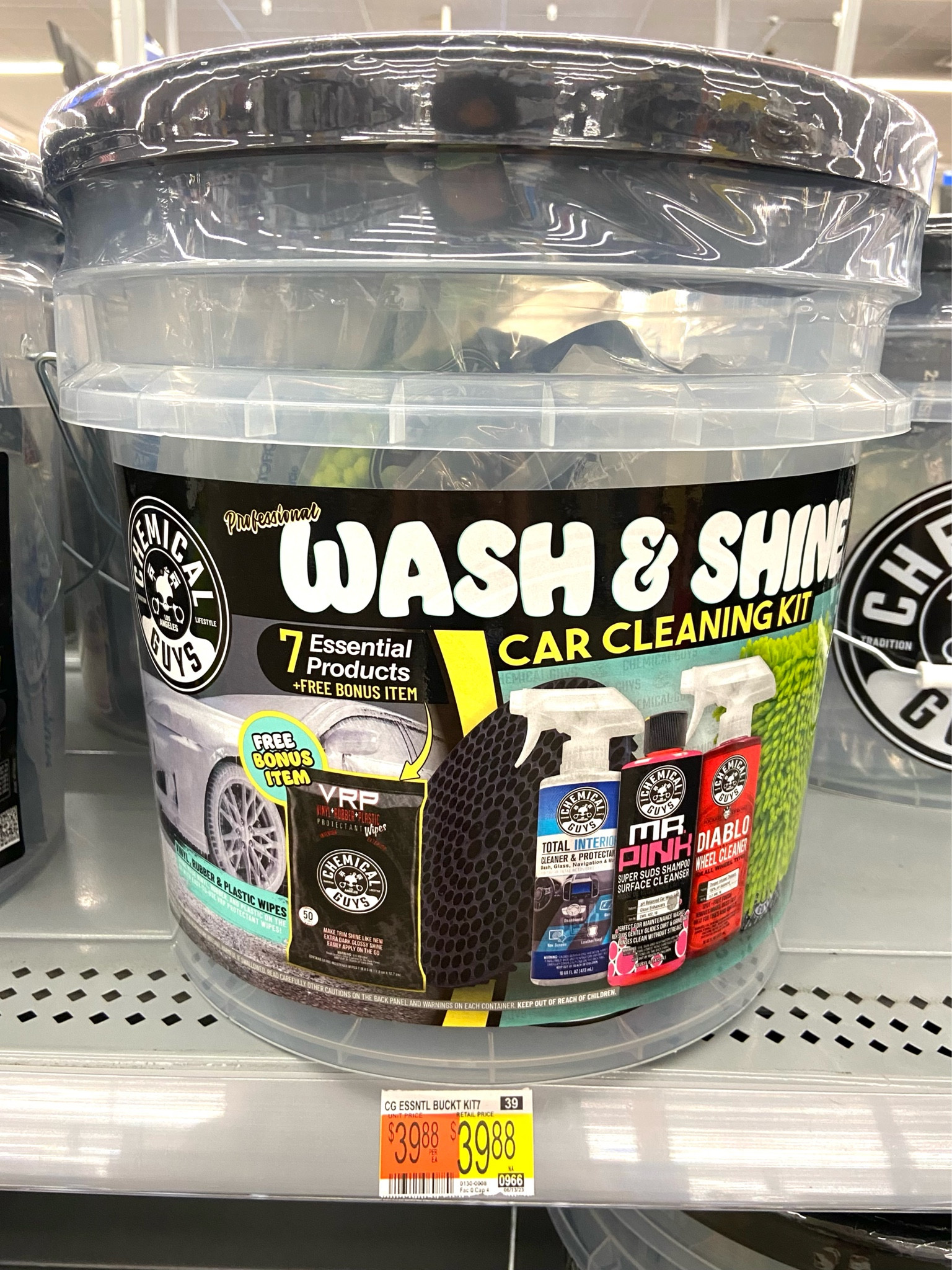 Chemical Guys Hol333 7-Piece Ultimate Car Wash & Shine Kit