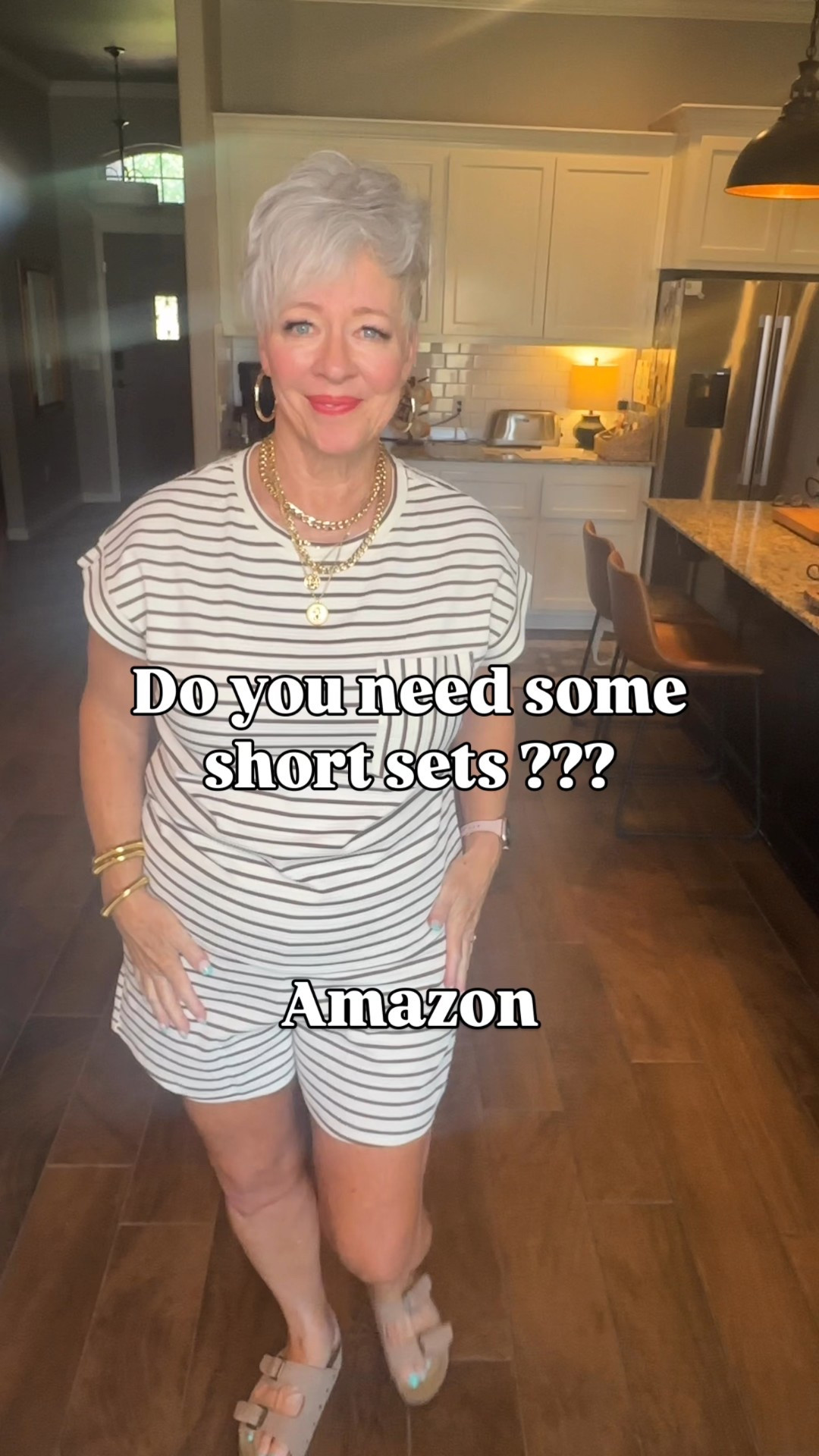 They say less is more especially in the summer heat! ☀️

This two-piece perfection is my new summer uniform lightweight, breezy, and totally effortless.
It’s giving cool, comfortable, and confident because style should never come at the cost of comfort.
Perfect for beach days, brunch dates, or just feeling fabulous at 50+ 💁‍♀️

Dressing for joy, one matching set at a time! 💕

👇 Tell me—are you team short set this season?

#LTKFindsUnder50 #LTKOver40 #LTKSeasonal