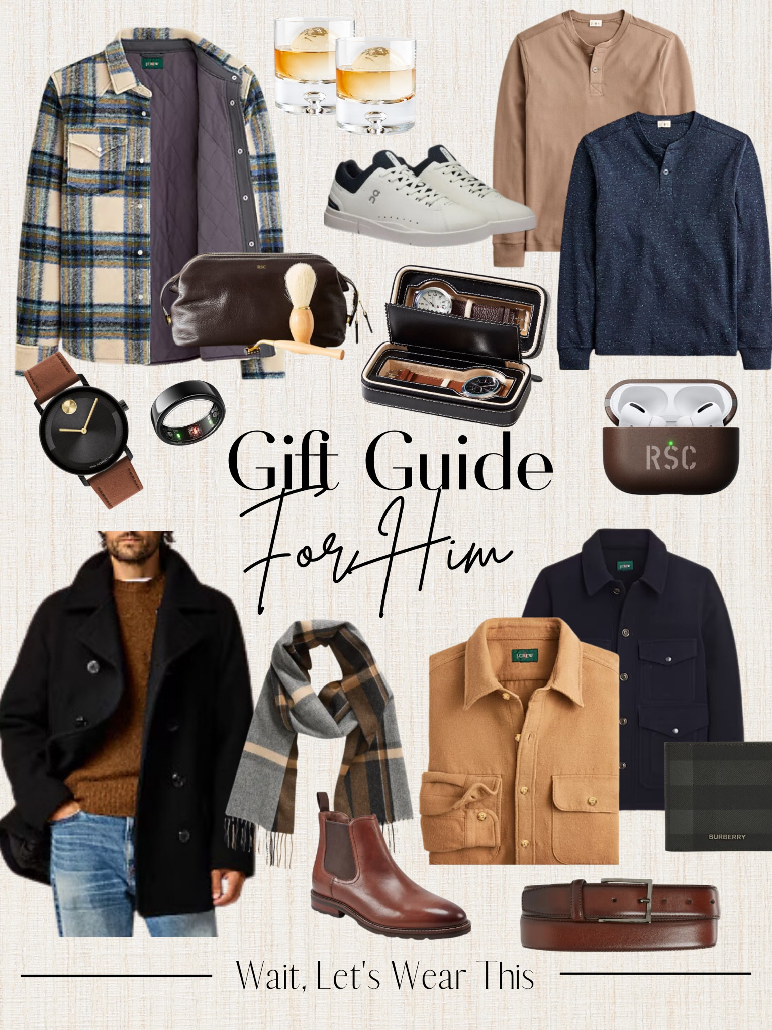 Gift Guide For Him! 🎁
perfect for your partner, husband, boyfriend, dad, father-in-law, brother, friends ✨

Christmas gift ideas/ Christmas gift inspo 
Men’s gifts, men’s gift ideas, Christmas gift guide 

#LTKHoliday #LTKMens #LTKGiftGuide