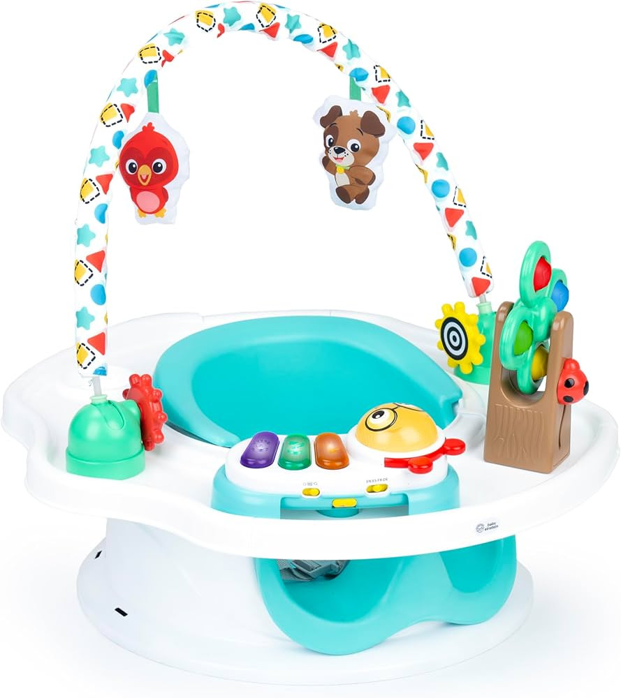 Baby Einstein SuperSeat Touch of Tunes 3-in-1 Activity Seat, with Music & Lights, Ages 6 Months a... | Amazon (US)