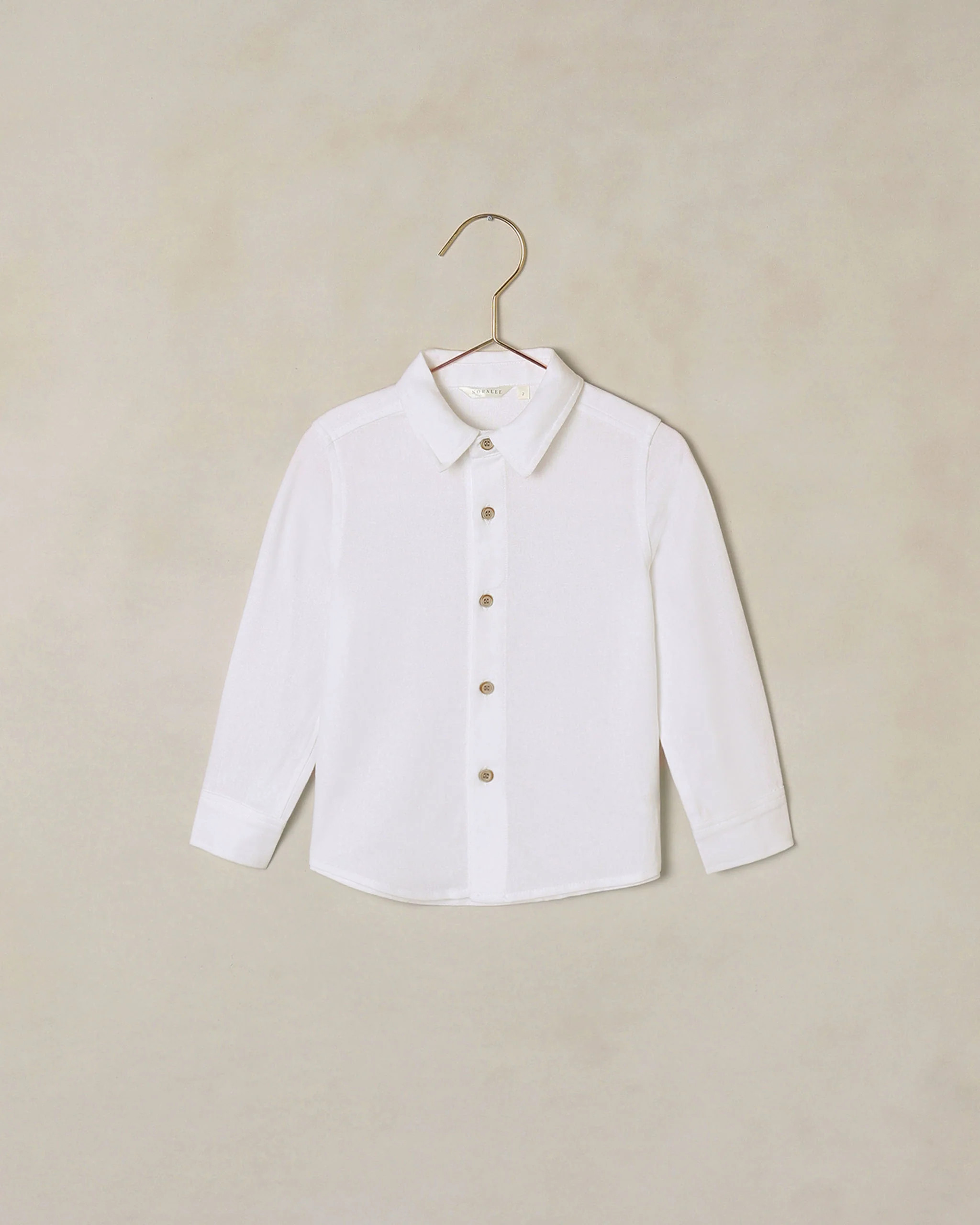 Harrison Button Down White Linen | Rylee + Cru