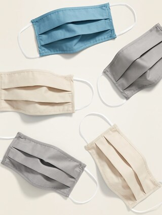 Variety 5-Pack of Triple-Layer Cloth Face Masks for Adults | Old Navy (US)