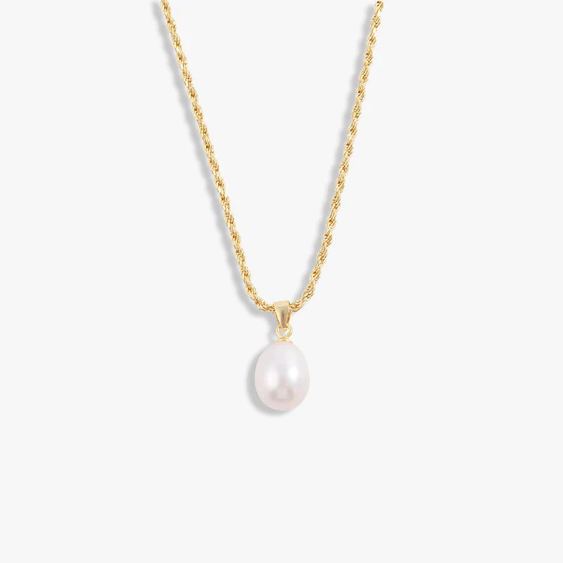 Diana Pearl Droplet Necklace | Victoria Emerson