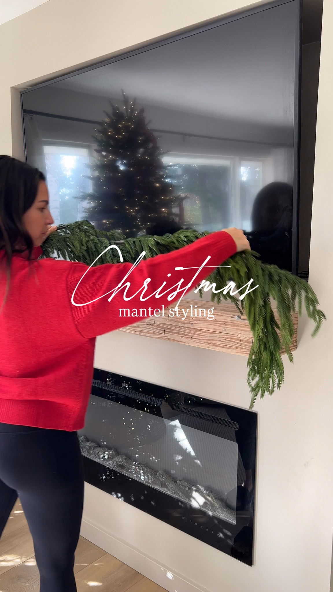 Christmas mantel 

#LTKHome #LTKSeasonal #LTKHoliday