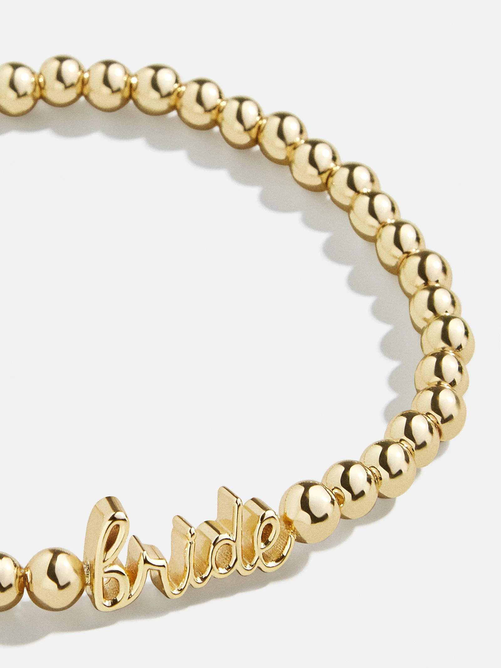 Script Bride Pisa Bracelet - Gold | BaubleBar (US)