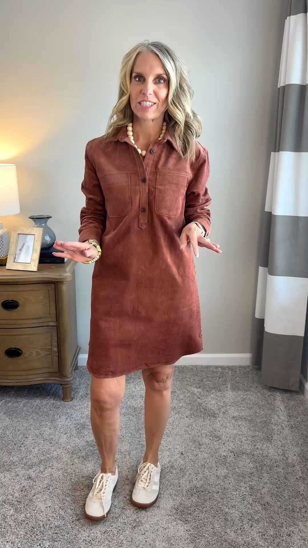 So cute and a fun dress for early fall and winter. Add a western boot for a cute concert look or girls night.

#LTKdayinmylife #LTKootd #LTKOver40