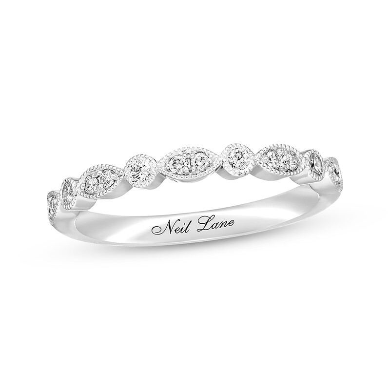 Neil Lane Diamond Wedding Band 1/5 ct tw Round-cut 14K Gold|Kay | Kay Jewelers