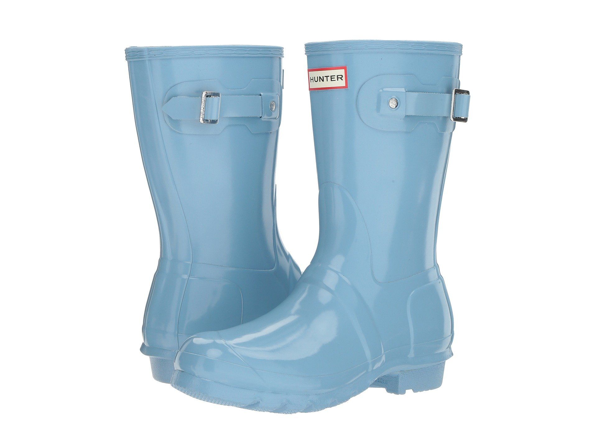 Hunter Original Short Gloss Rain Boots | Zappos