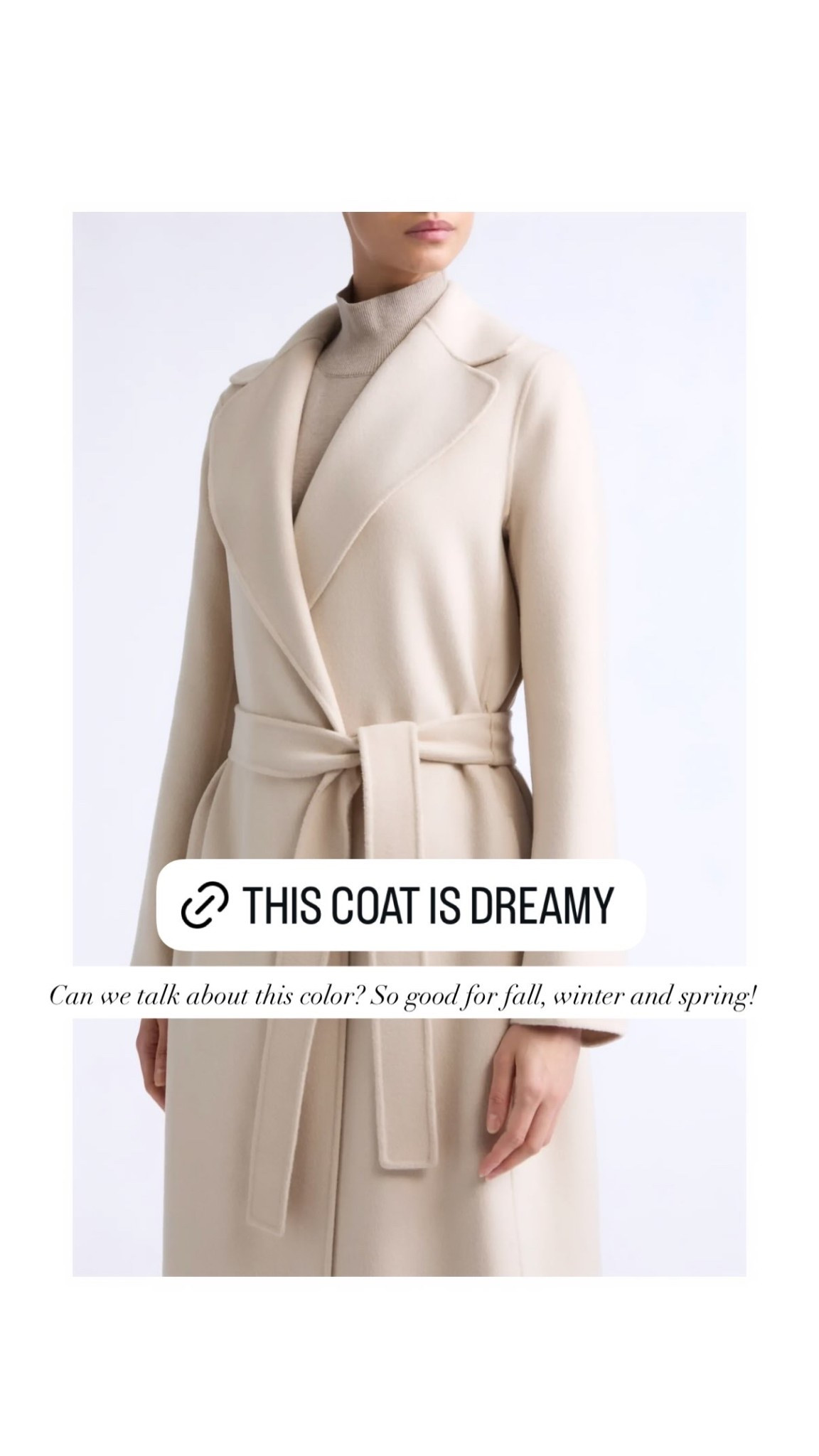 Can we talk about this color? So good for fall, winter and spring! Maxmara coat. Fall coat.

#LTKSeasonal #LTKTravel #LTKWorkwear