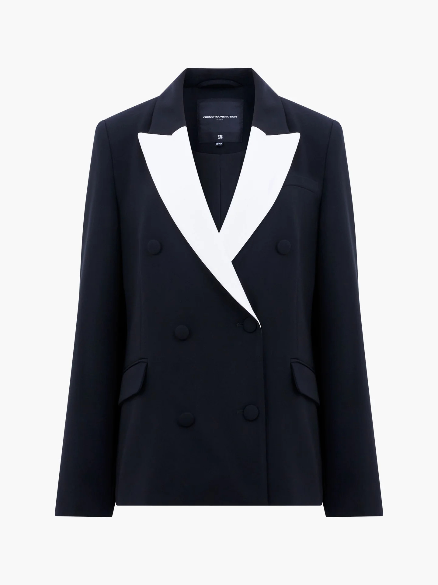 Whisper Double Breasted Blazer | French Connection (UK)