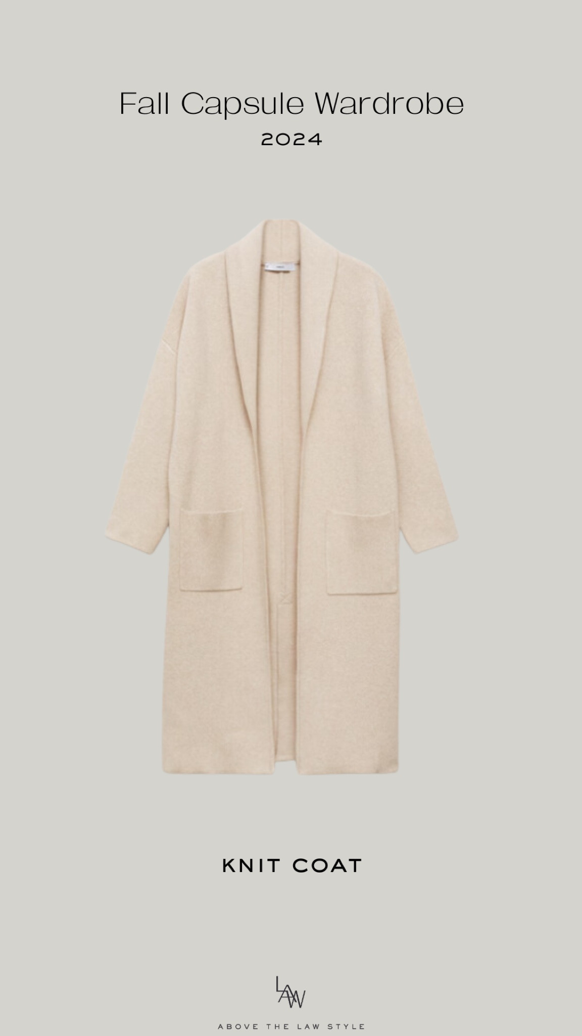 Fall Capsule: Knit Coat

#LTKStyleTip #LTKFindsUnder50 #LTKFindsUnder100