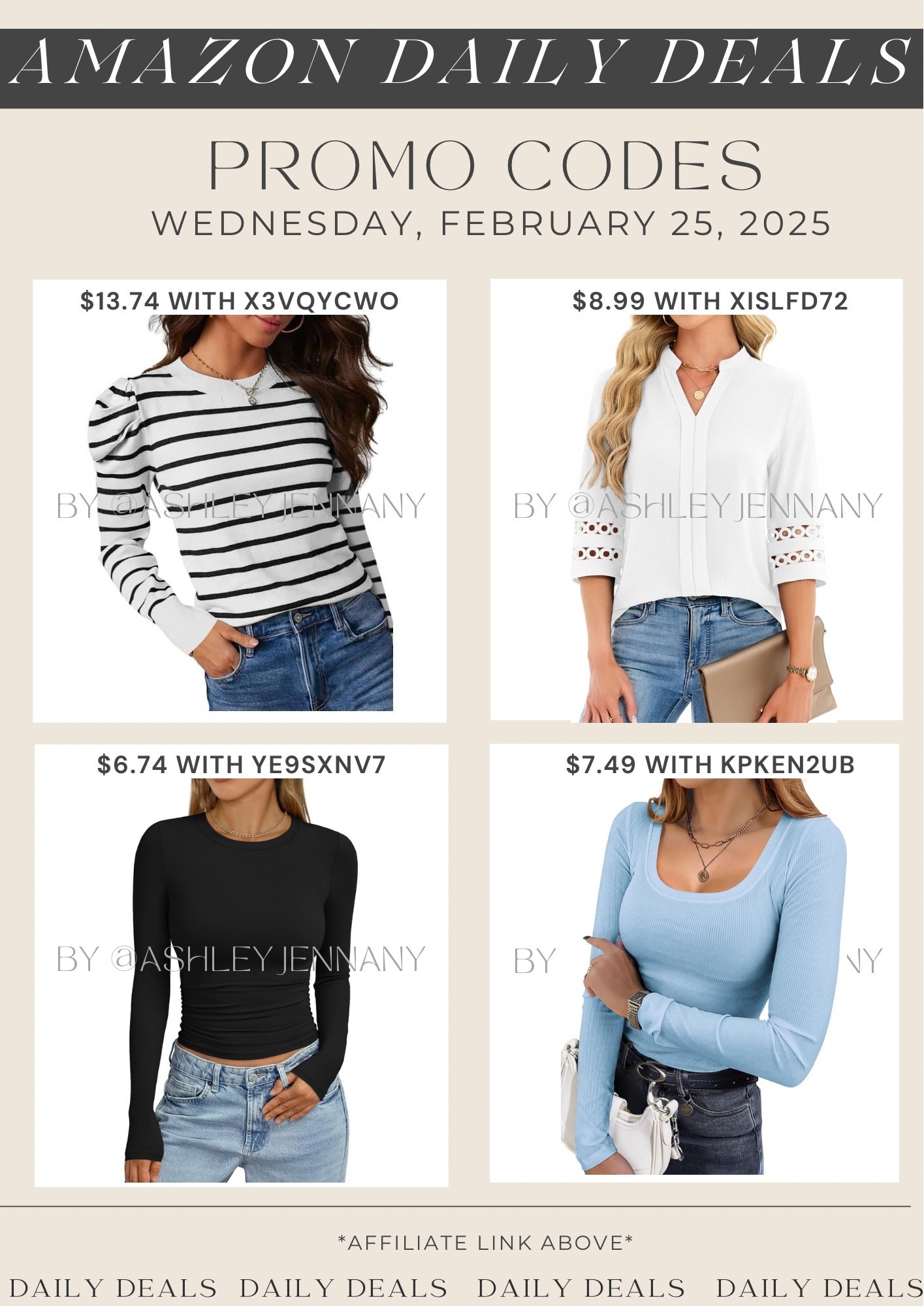 Amazon fashion deals 

#LTKMidsize #LTKSaleAlert