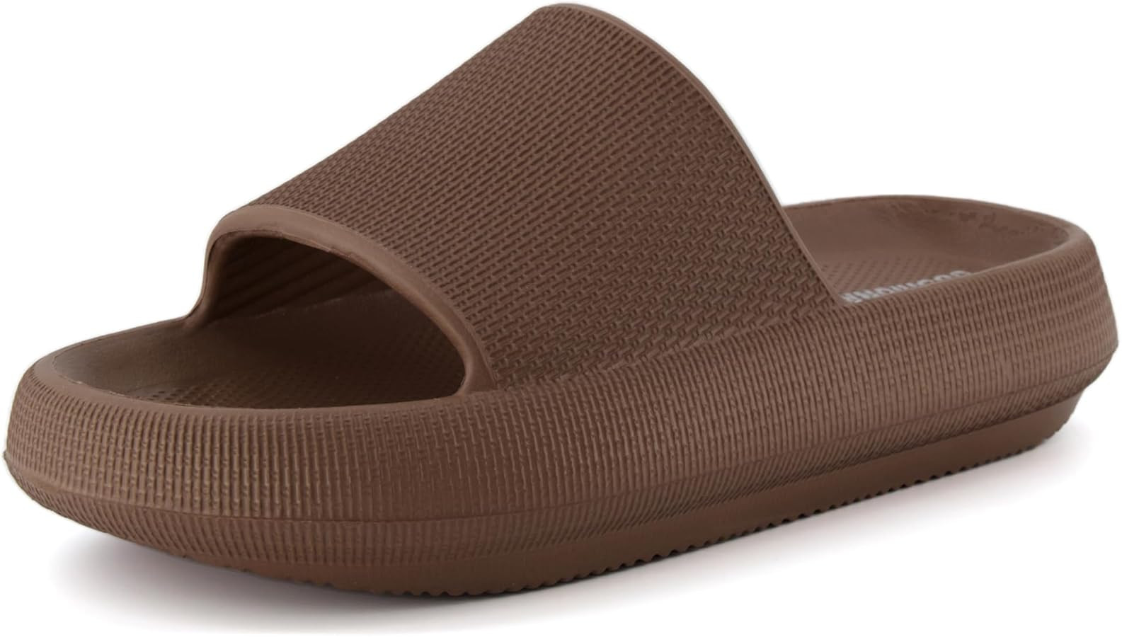CUSHIONAIRE Women's Feather Cloud Recovery Slide Sandals with +Comfort | Amazon (US)