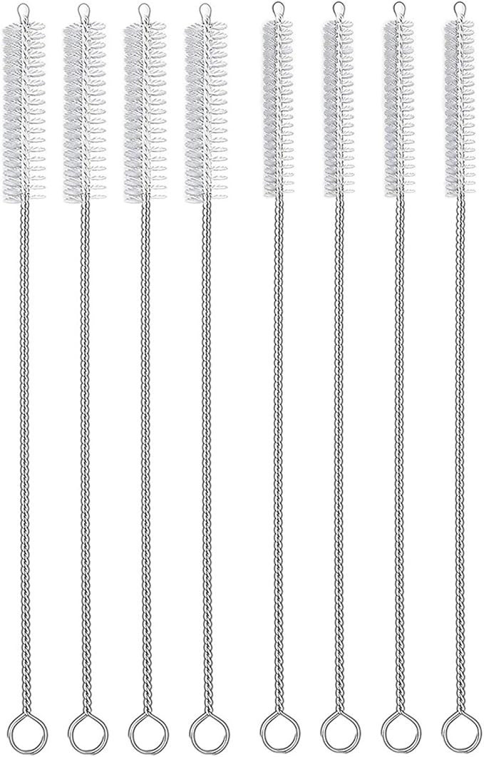 Hiware Straw Cleaner Brush Set, 8-Piece Long Cleaning Brush for Straws on Tumbler, Water Bottle, ... | Amazon (US)