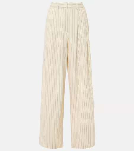Ripley pinstripe twill wide-leg pants | Mytheresa (UK)