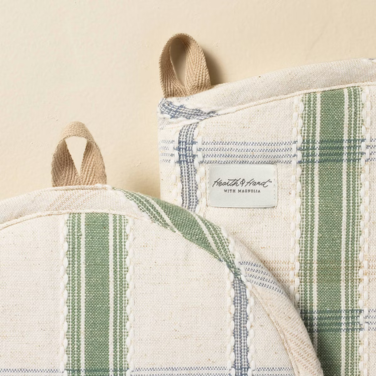 Oven Mitts Plaid - Hearth & Hand™ with Magnolia | Target