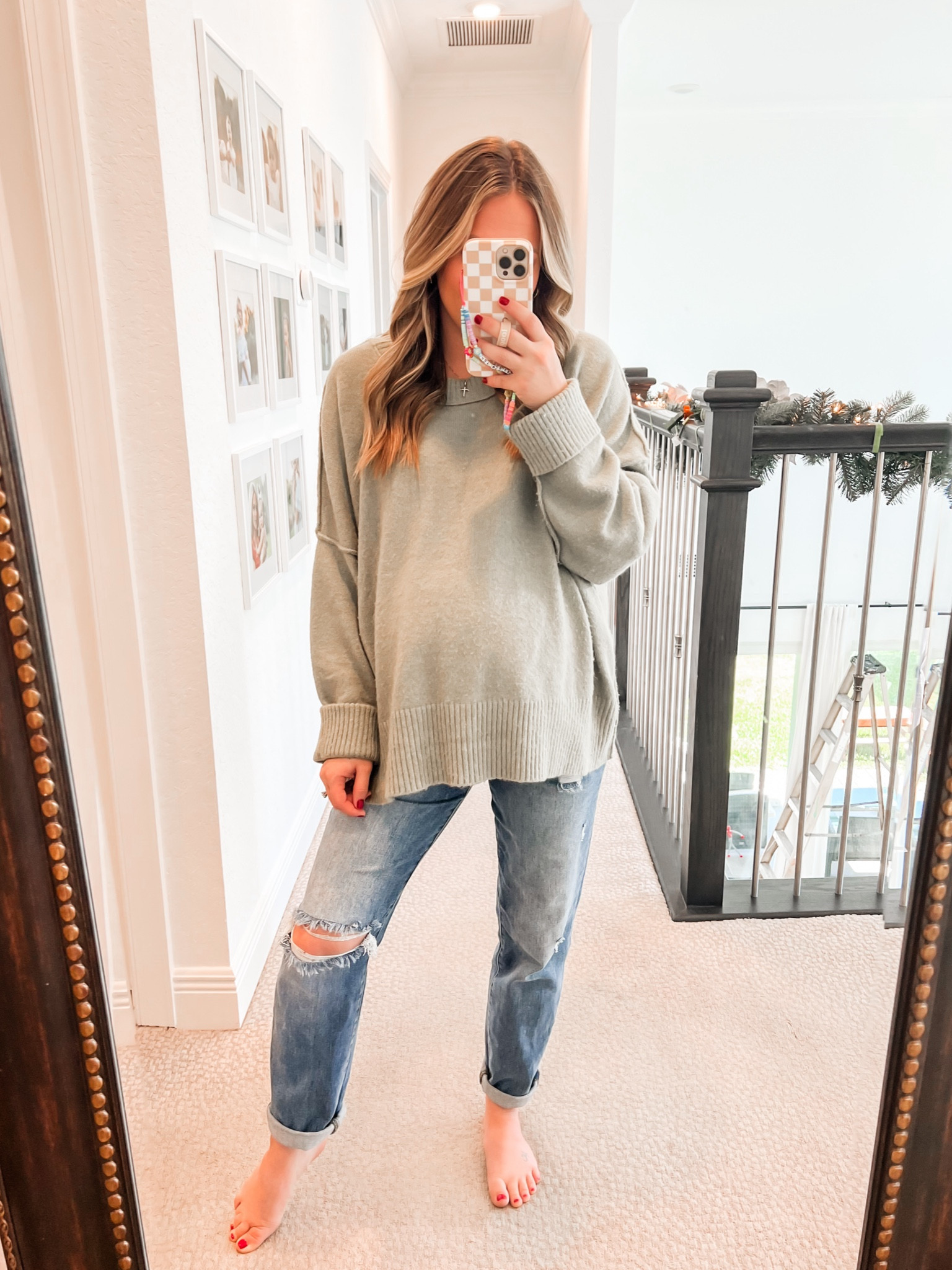 Todays sweater bump friendly // wearing size small // jeans maternity size 26 

Bump fashion, trendy sweaters, trendy fashion, maternity look

#LTKbump #LTKstyletip #LTKsalealert