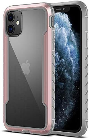 MRYUESG Clear iPhone 11 Case Shockproof, Military-Grade Drop Protection, i-Phone11Case Protective... | Amazon (US)
