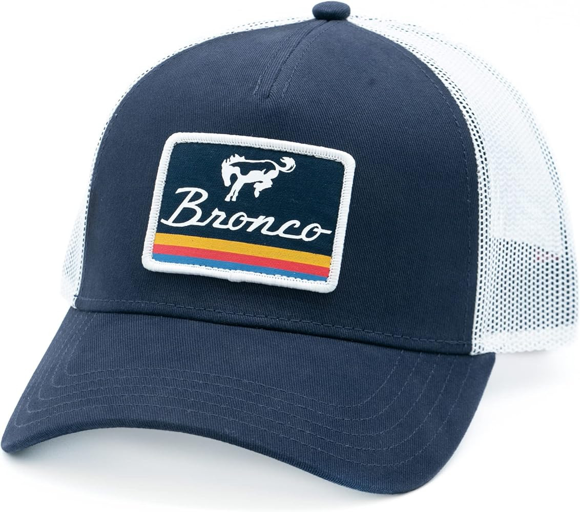 AMERICAN NEEDLE Officially Licensed Ford Bronco Valin Adjustable Trucker Hat | Amazon (US)