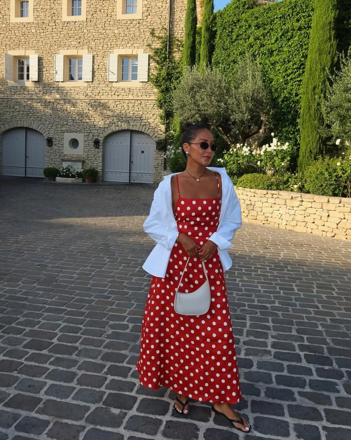 On my way to grab pizza in this polka-dot dress. 🍕

#LTKStyleTip #LTKTravel