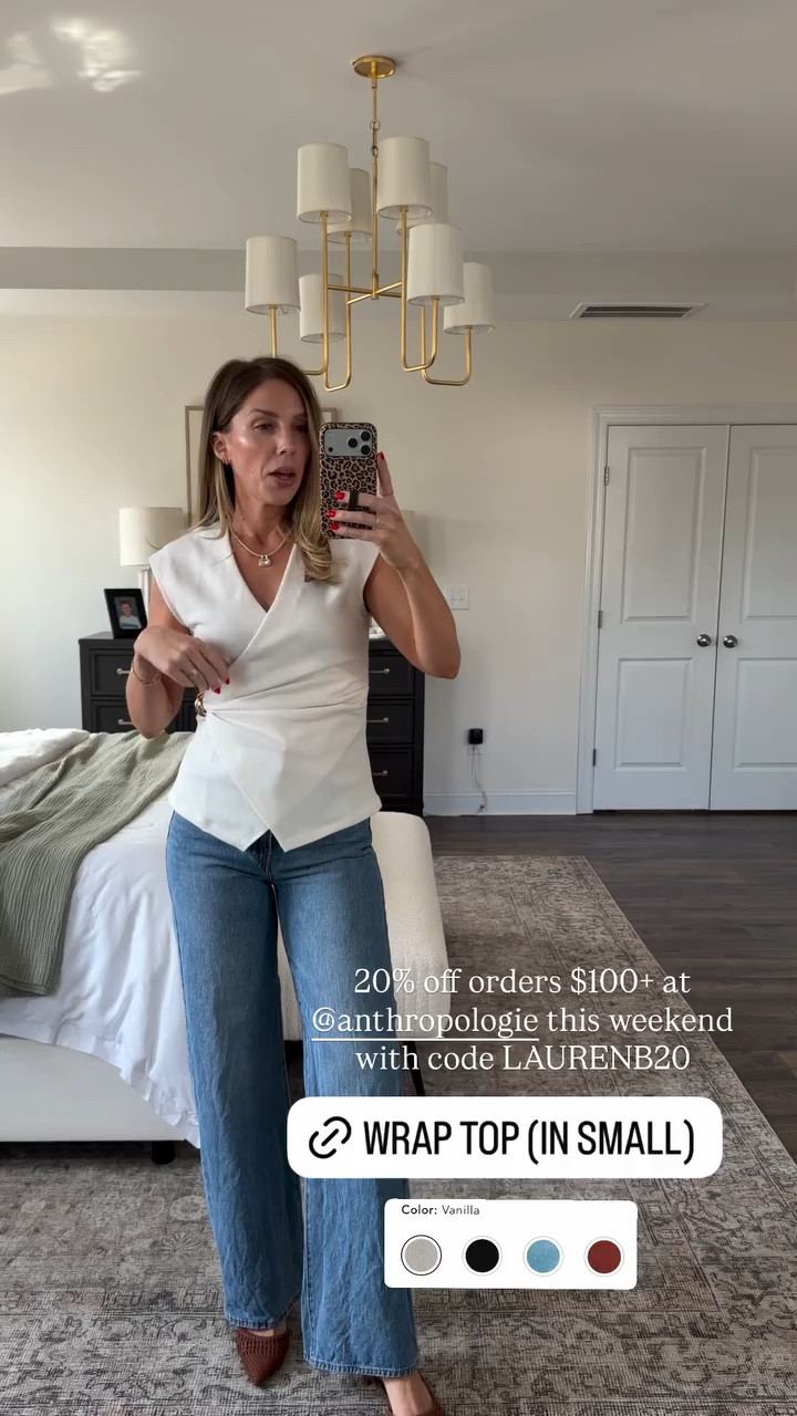 20% off orders $100+ at @anthropologie this weekend with code LAURENB20