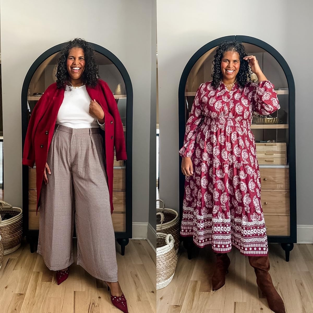 New favorite fall looks. Wearing size xxl in dress, cardigan and shirt and 2x in pants (could have sized down). #fallfashion #ootd

#LTKPlusSize #LTKFindsUnder100 #LTKMidsize