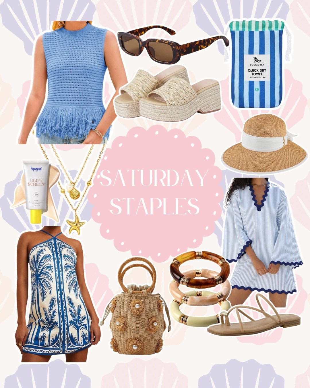 Saturday Staples with a coastal twist 🌊☀️ Easy summer outfits, beach-ready accessories, and those little extras that make everything feel vacation-adjacent (even if you’re just running errands 😅)

Tap to explore these summer staples!!

coastal summer style, summer outfit staples, beach accessories, classic summer fashion, easy warm weather looks, resort wear, Amazon

#LTKTravel #LTKSaleAlert #LTKSwim