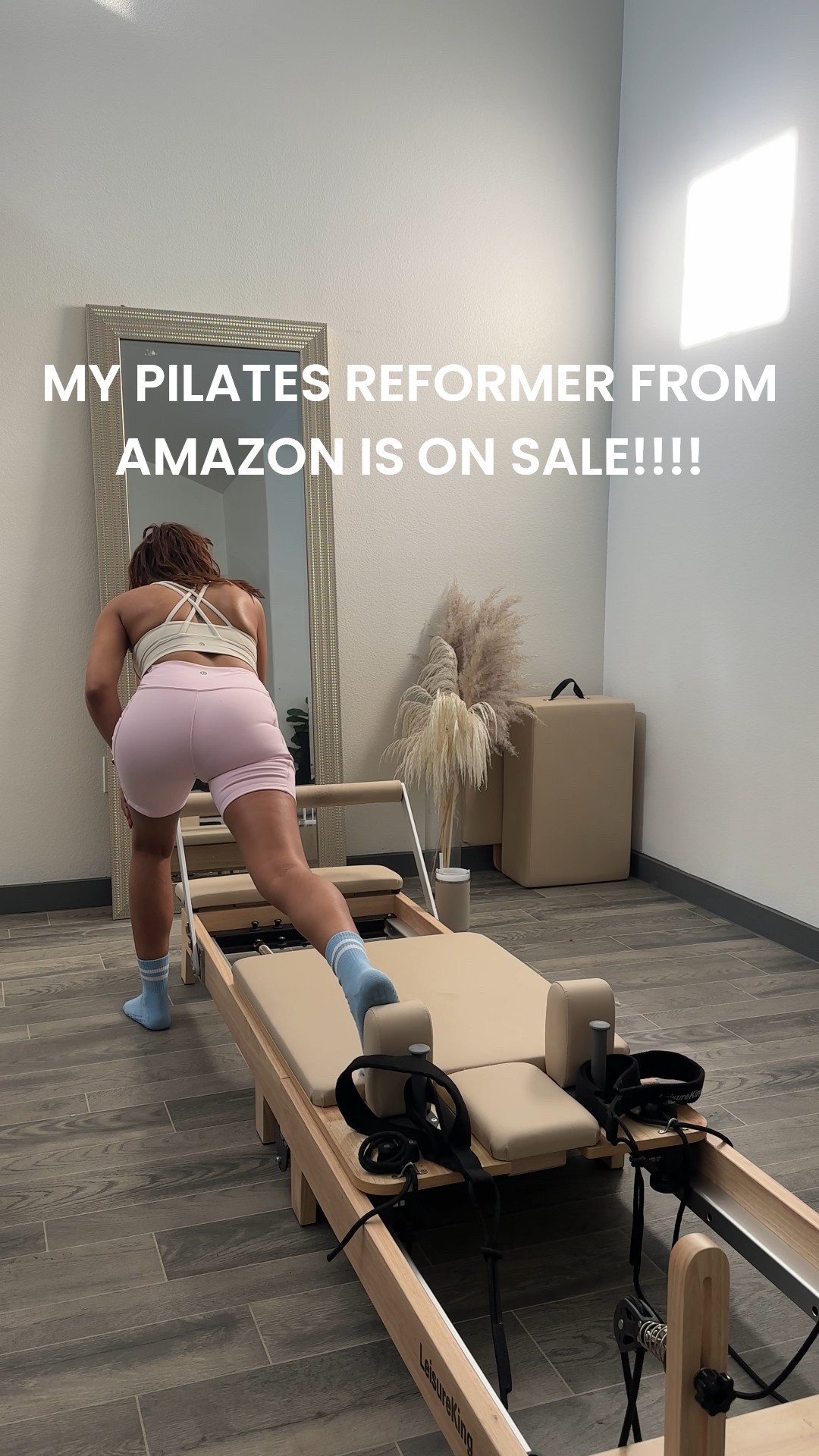 My Pilates reformer from Amazon is on sale!!!!! #amazonprime #pilates #reformer

#LTKHome #LTKSaleAlert #LTKActive