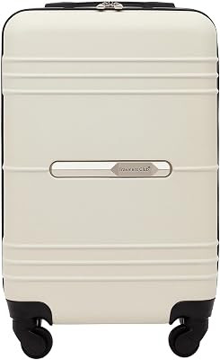 Travelers Club 22" Richmond Spinner Carry-On Luggage, Bone | Amazon (US)