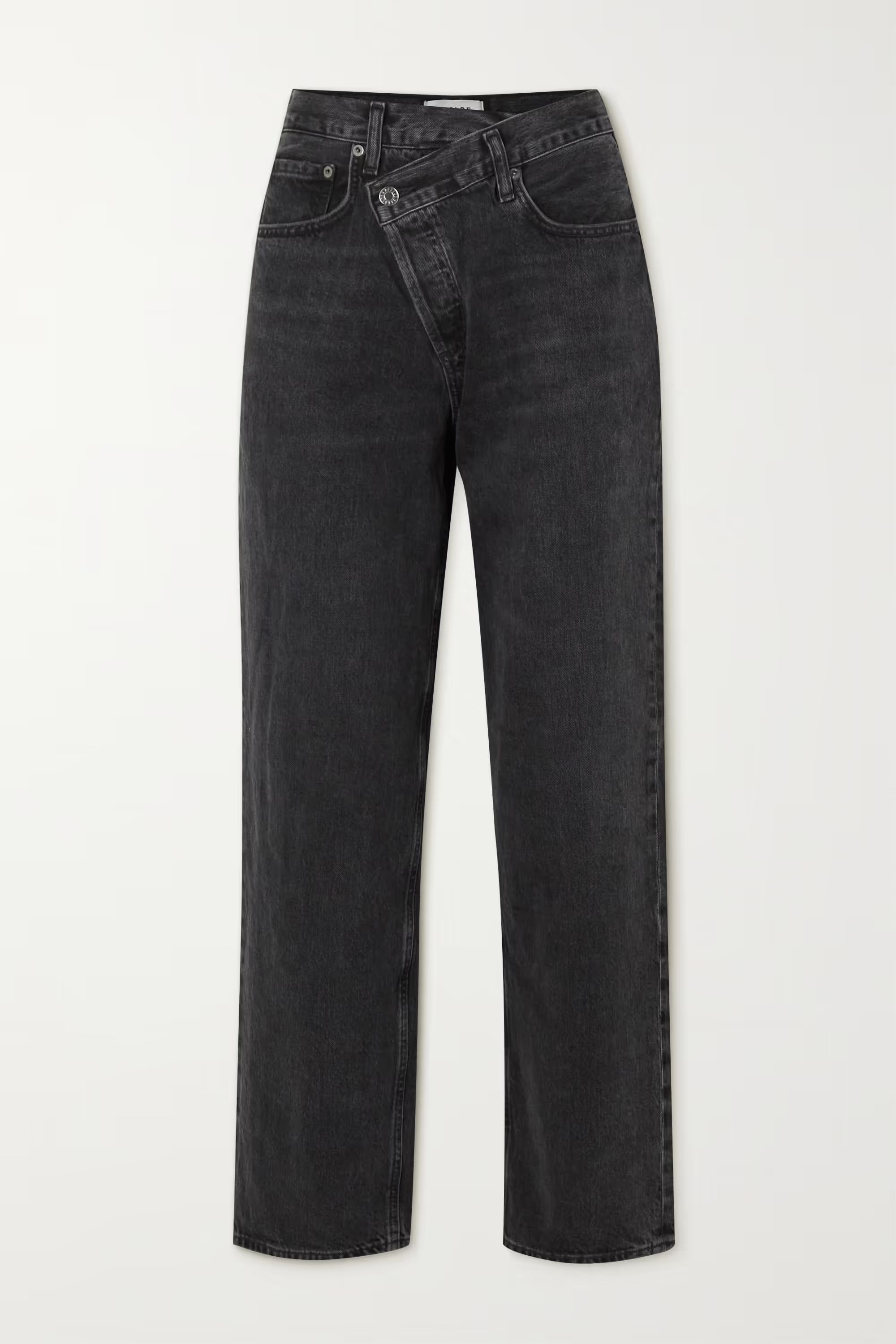 Criss Cross high-rise straight-leg organic jeans | NET-A-PORTER (UK & EU)