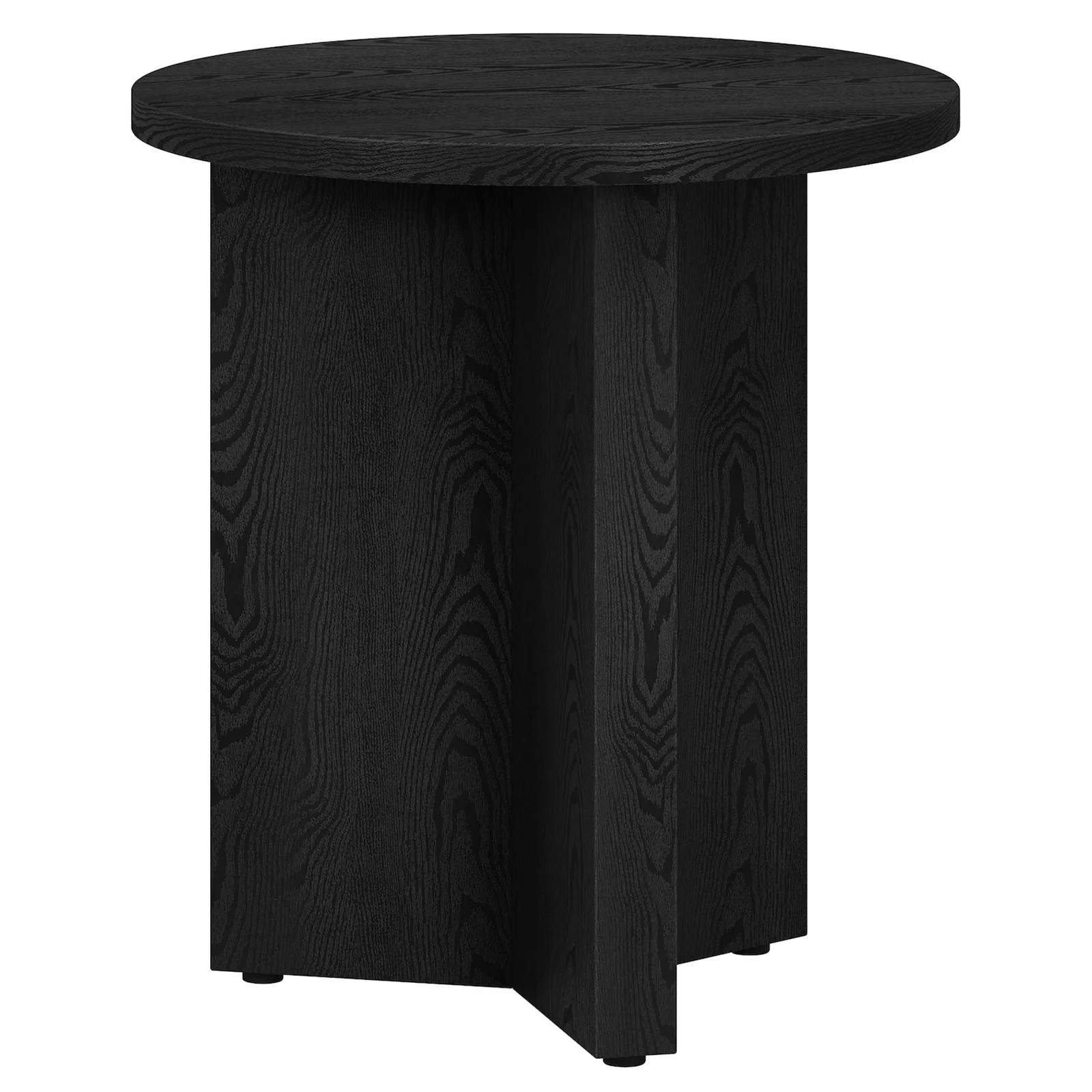 Finley & Sloane Anders 20-in. Wide Round Side Table, Black Grain | Kohl's