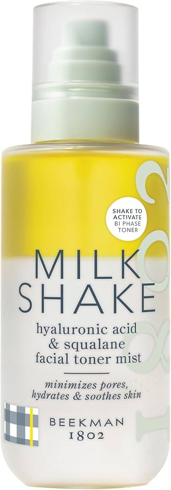 Beekman 1802 Milk Shake Hydrating Face Mist - Hyaluronic Acid & Squalane Facial Mist Minimizes Po... | Amazon (US)