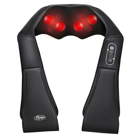 Naipo Shiatsu Back and Neck Massager with Heat Deep Kneading Massage, Best Gifts Mom Dad Women Men, Home, Office Car Use | Walmart (US)