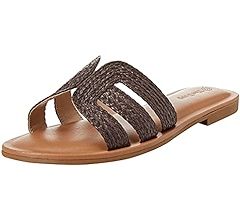 The Drop Women's Monika Flat H-Band Slide Sandal | Amazon (US)