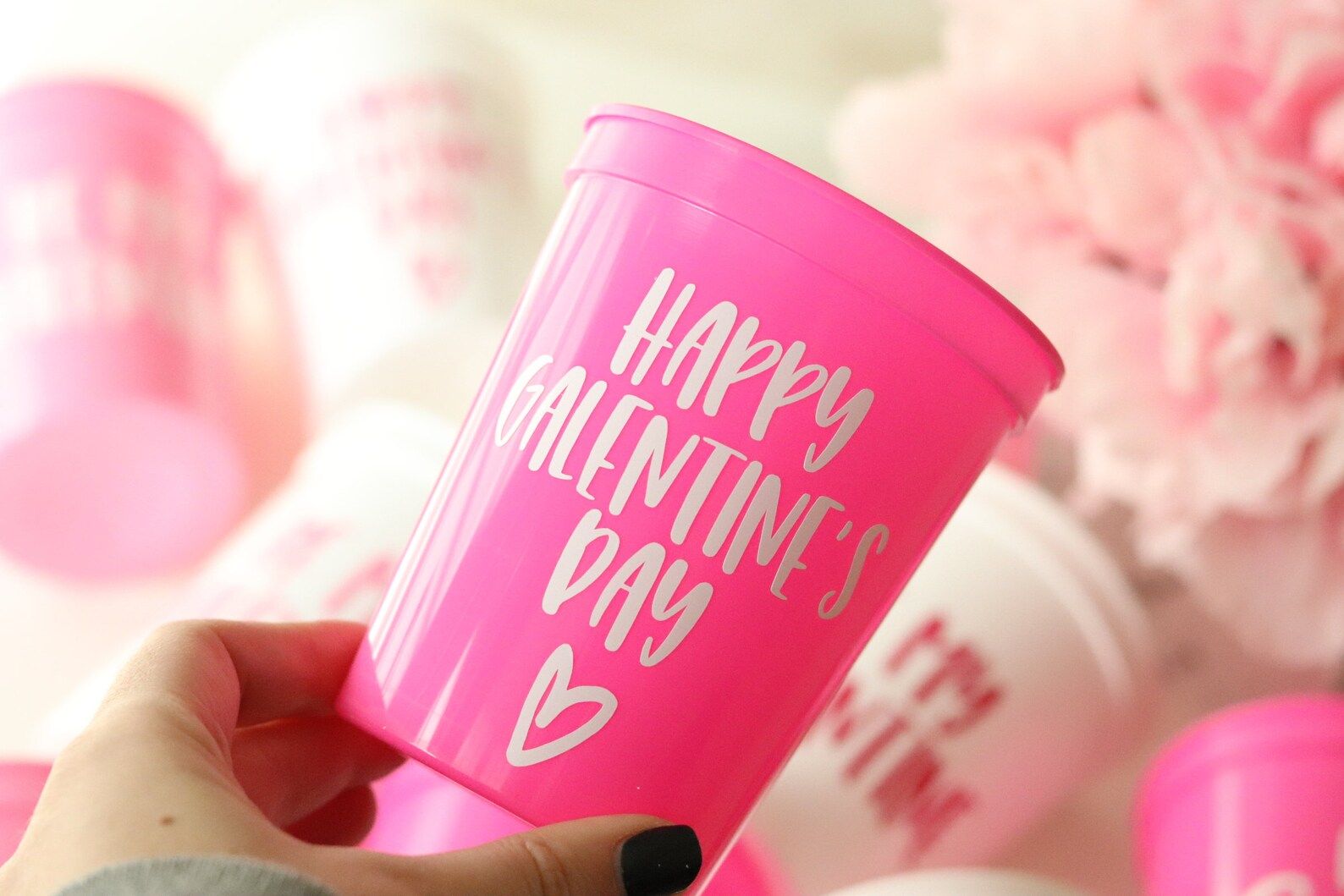Happy Galentine's Day Cups  Valentines Day Favors  | Etsy | Etsy (US)