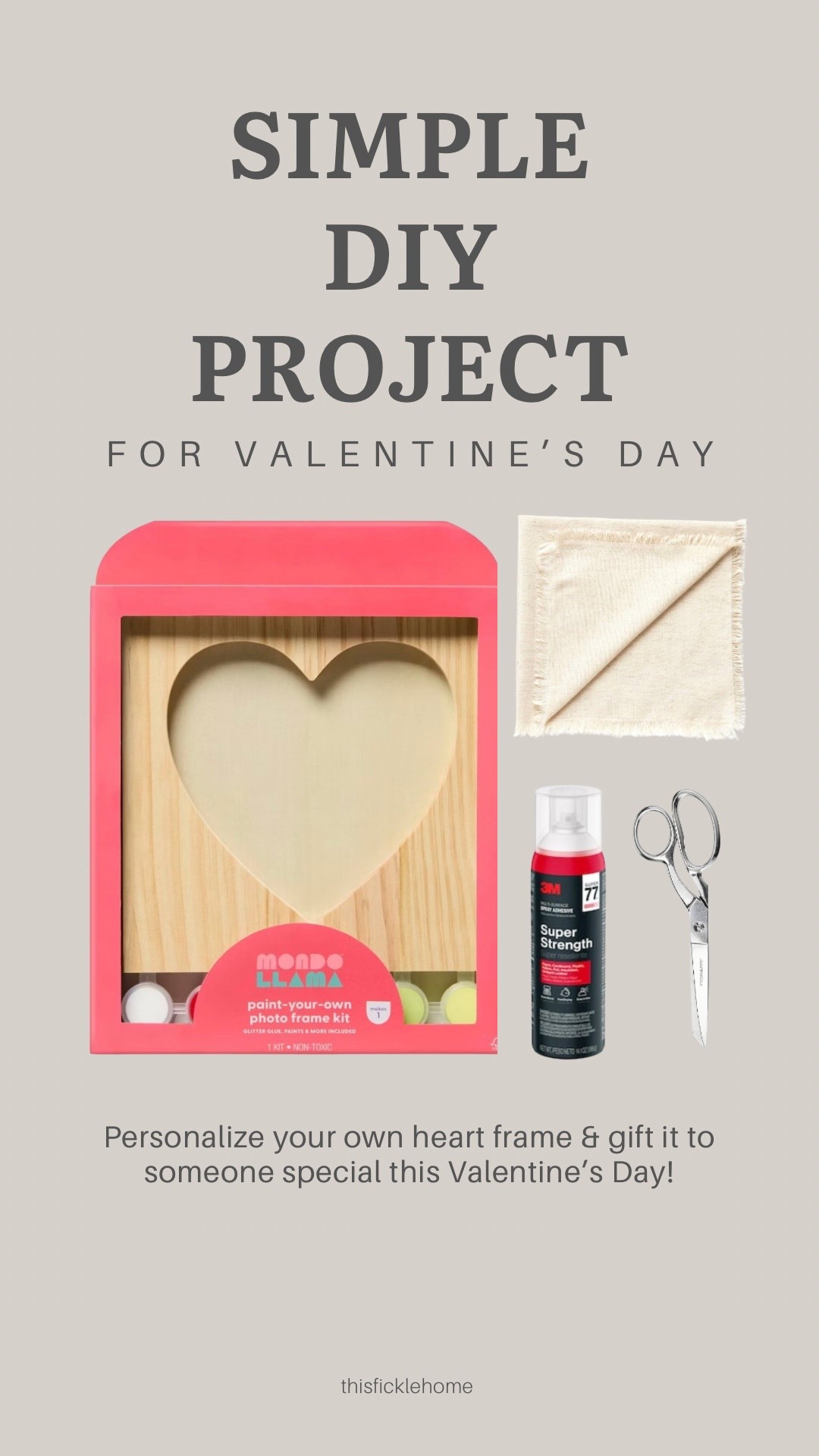 DIY personalized Valentine’s Day gift — grab this ❤️ frame from Target, scissors, fabric (or a fabric napkin), adhesive spray and customize a frame for your favorite Valentine!

Heart frame
Valentine’s Day craft
Valentine’s Day gift idea


#LTKHome #LTKValentine
