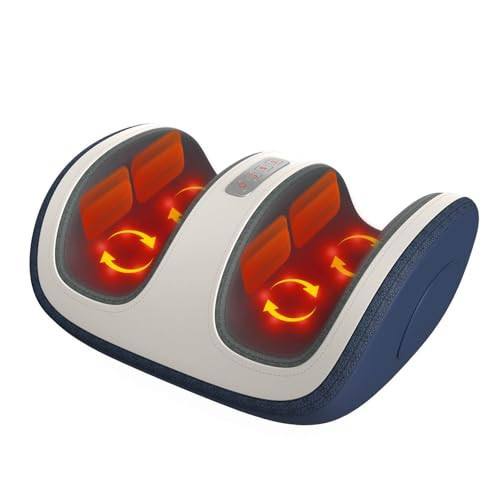 SLOTHMORE Shiatsu Foot & Calf Massager with Compression & Heating, Deep Tissue Kneading Improves Circulation, Helps Plantar Fasciitis, for Foot, Calf, Arms, Fit Up to Size 14 | Amazon (US)