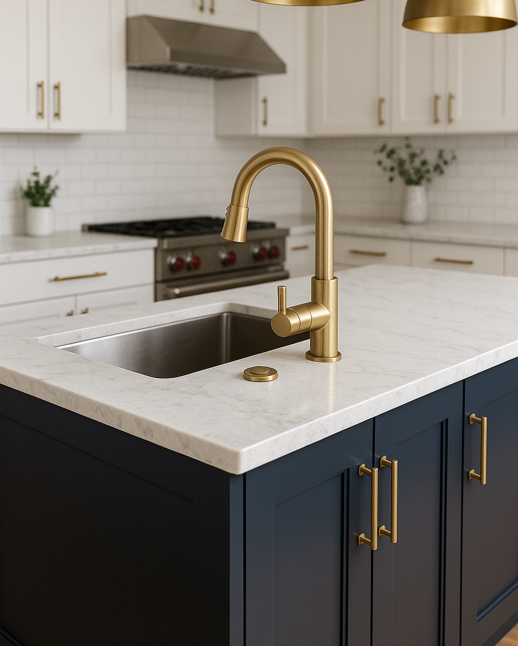 A sink top air switch is a sleek and practical upgrade for any modern kitchen! 💡✨ Installed right by the faucet, it offers a safer, more convenient way to control your garbage disposal, no need to reach under the sink with wet hands. Plus, with stylish finishes like this brass option, it blends beautifully with your faucet and hardware. A small detail that makes a big impact! 🛠️💛 #KitchenUpgrade #ModernKitchen #AirSwitch #FunctionalDesign #SmartKitchenStyle

#LTKStyleTip #LTKSummerEdit #LTKHome