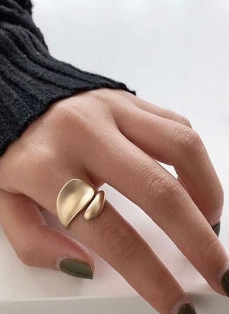 Love unique shaped rings 🤩

Cool ring
Modern ring
Modern jewelry 
Minimalist ring 
Minimalist jewelry 
Cool jewelry 

#LTKstyletip #LTKFind #LTKunder100