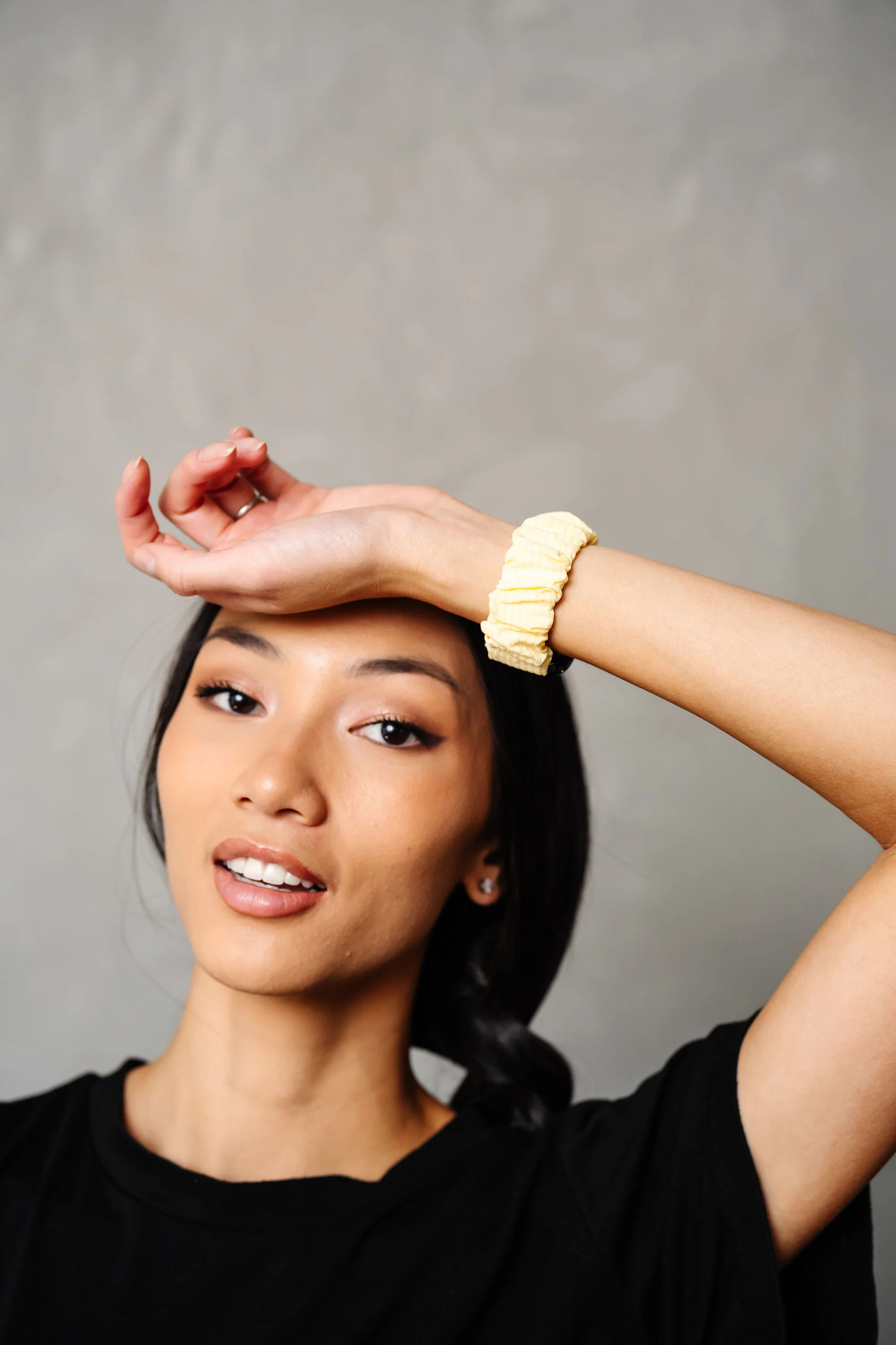 Butter Yellow Scrunchie Watch Band | Shop Andi