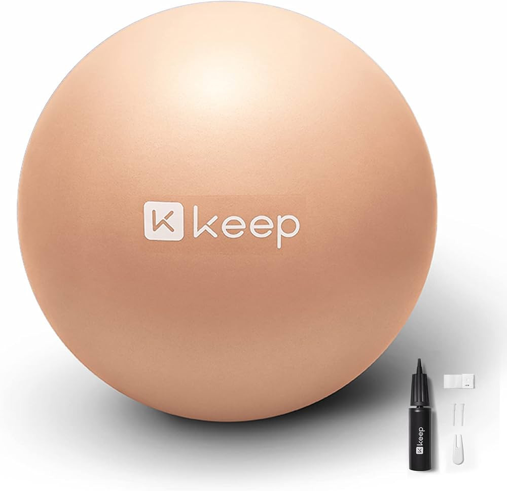 Keep Exercise Ball with Inflator Pump - Balance Yoga Balls for Working Out ,Excersize Birthing Ba... | Amazon (US)