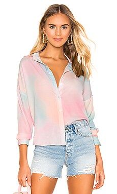 superdown Miranda Button Up Shirt in Ombre from Revolve.com | Revolve Clothing (Global)