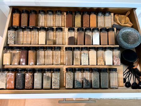 My favorite drawer in the kitchen. I love some beautifully organized in uniform spices. I put this drawer together with all Amazon finds! 

#LTKhome #LTKstyletip #LTKsalealert