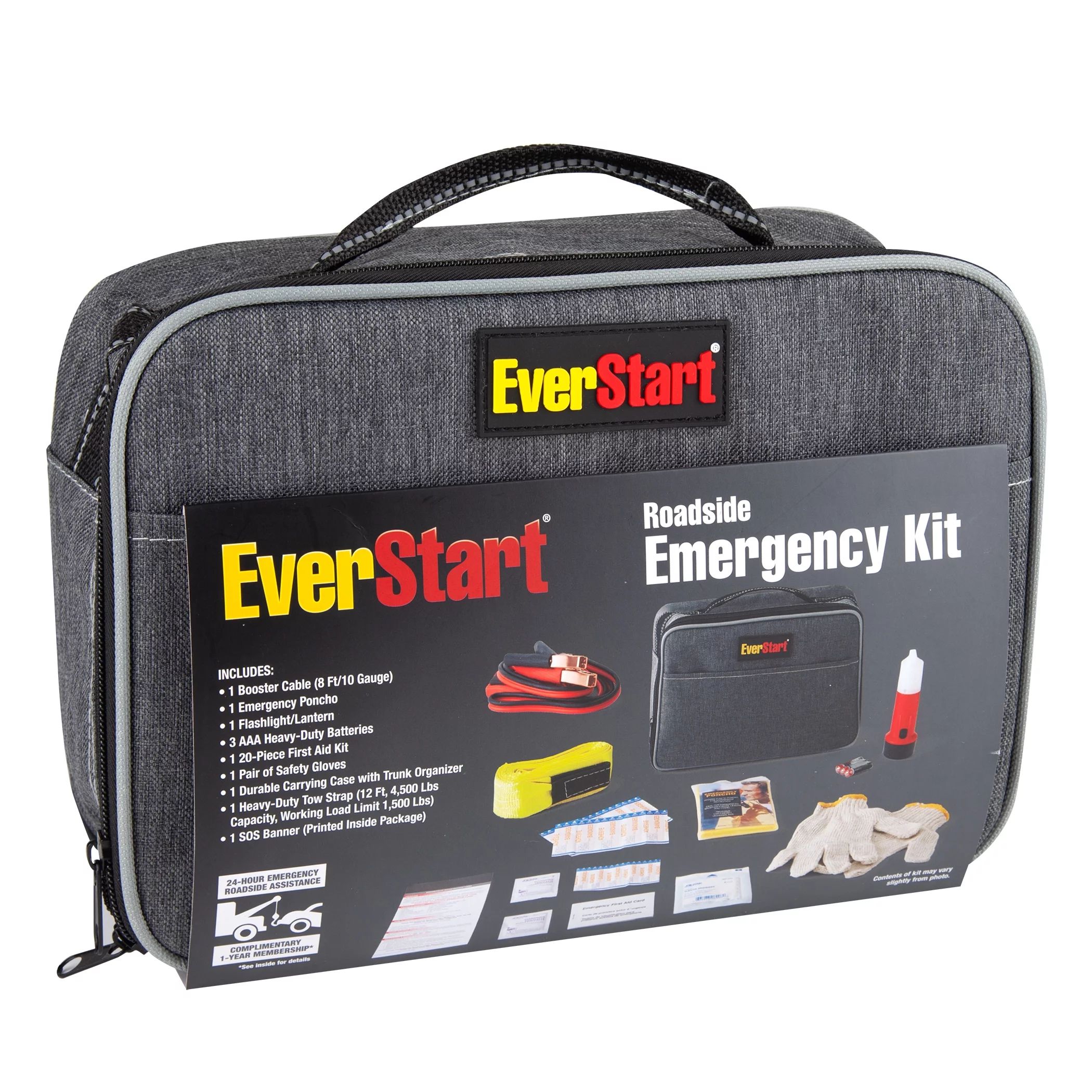 EverStart Travel Pro Safety Kit, Emergency, Roadside Assistance, Booster Cables - Walmart.com | Walmart (US)