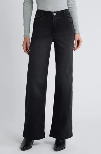 Wit & Wisdom 'Ab'Solution High Waist Wide Leg Jeans | Nordstrom | Nordstrom